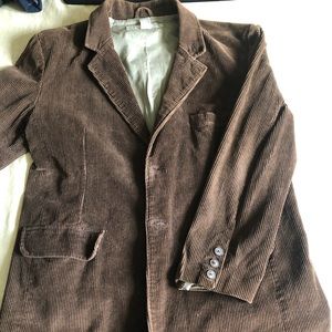 Vintage brown corduroy blazer